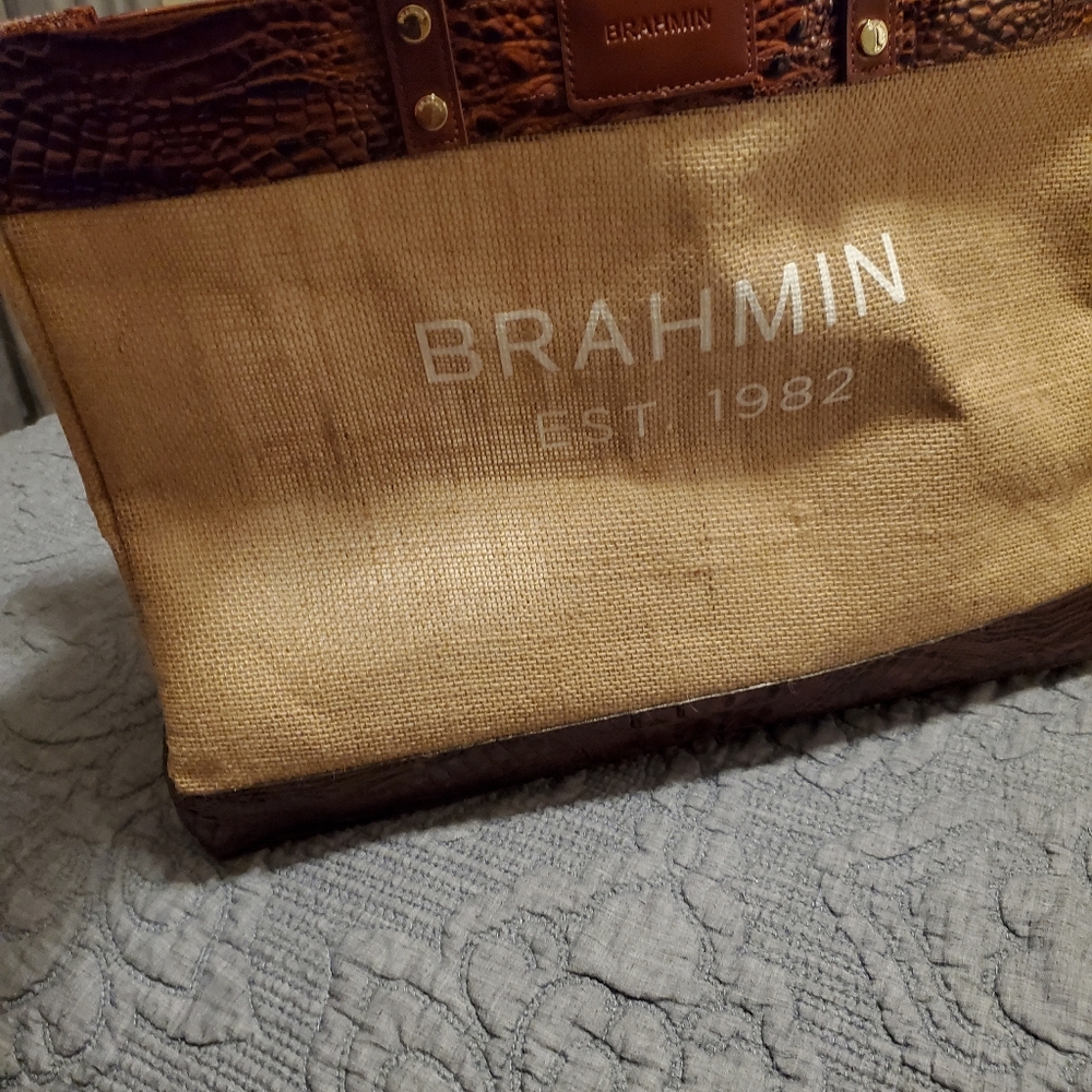 Brahmin Meredith Pecan Soiree Tote